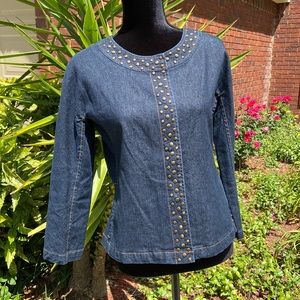 Great “dressed up” denim jacket